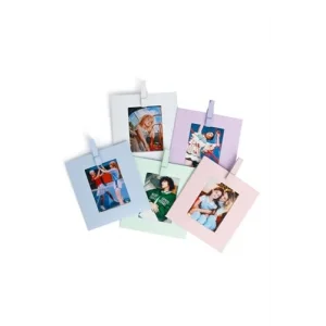 Mini Resim Çerçeveli 10 Mandal Set