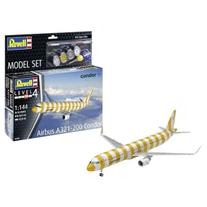 Model Set Airbus A321-200 Condor- model kit with basic accessories
