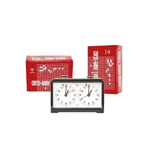 Pilli İthal Satranç Saati Analog 1275