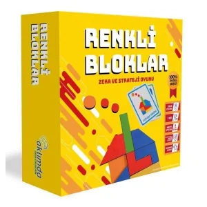 Renkli Bloklar Ahşap