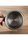 05550 Paslanmaz Çelik Kupa Sızdırmaz Çelik Termos Araç Termosu El Termosu Yalıtımlı Bardak 350ml -Gümüş