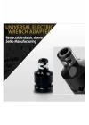 1/2 Matkap Chuck Mandrenli Adaptör Somun Sökme Makinesini Hex Bits Uç Dönüştürme Aparatı