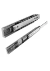 (1 Çift) Frenli Teleskopik Çekmece Rayı Bilyalı Dolap Çekmecesi Ray Metal En 4.3 cm Uzunluk 35 cm