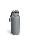1 Hand Leak-Proof Sızdırmaz Çelik Termos 1000 Ml Grey ST-214
