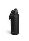 1 Hand Leak-Proof Sızdırmaz Çelik Termos 1500 Mililitre Black ST-235