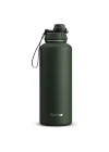 1 Hand Leak-Proof Sızdırmaz Çelik Termos 1500 Mililitre Green ST-252