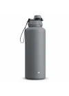 1 Hand Leak-Proof Sızdırmaz Çelik Termos 1500 Mililitre Grey ST-253