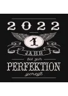 1 Jahr bis zur Perfektion gereift 2022: Cooles Geschenk zum 1. Geburtstag Geburtstagsparty Gästebuch Eintragen von Wünschen und Sprüchen lustig 2022 ... lustig vintage retro MR (German Edition)