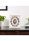 (1, Silver) - 835080 My School Years Silver Plated 8x10 Multi Picture Frame
