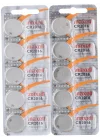10 adet CR2016 pil (Lityum düğme pil 3V pil 2 x 5li paket düğme pil)