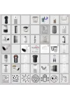 10 Pcs Electrostatic Dust Trap Pre-filter For Xiaomi Purifier Serileri İle Uyumlu Hava Temizleyici Filtre Üstü Elektrostatik Toz Tutucu Koruyucu (Smartmi E1)