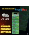 10 x 1632 CR1632 DL1632 3V Lityum Madeni Para Pilleri