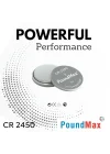 10 x 2450 CR2450 DL2450 3V Lityum Madeni Para Pilleri