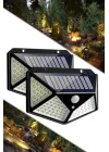 100 Led Güneş Enerjili Solar Bahçe Lambası