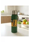 1000 Ml Çelik Termos, Yeşil