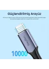 100W 5A E-Mark Çipli PD Type-C to Type-C Hızlı Şarj ve Data Kablosu 2 Metre