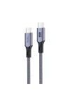 100W 5A USB3.2 Gen 2 20 Gbps 8K 60Hz Type-C Görüntü Şarj ve Data Kablosu 3 Metre