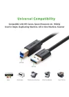 10372 2m USB A USB B fişi siyah - USB A USB B 3.0 (3.1 Gen 1), siyah