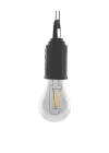 10W USB Şarjlı Askılı - 4 Kademeli Led Ampul 3200K - Sarı Işık