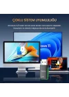 1100 Mbps Dual Band Wi-Fi 6 Alıcı ve Bluetooth 5.4 Adaptör Mini USB Dongle