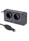12 Volt 200 Watt, 4 Usb, 2 Priz, Dijital, Çakmaktan Power İnverter