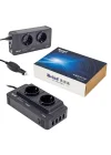 12 Volt 200 Watt, 4 Usb, 2 Priz, Dijital, Çakmaktan Power İnverter