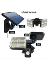 120 LED Solar Lamba 20W Güneş Enerjili Aydınlatma