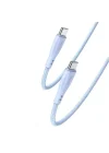 1.2M 60W Type-C to Type-C PD Hızlı Şarj Kablosu - Mavi