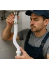 1,5 Metre Uzayabilir Gider Borusu | Esnek Körüklü Pimaş Gider Borusu | Paslanmaz Süzgeçli Banyo Mutfak Gideri | Kolay Montaj ve Tıkanma Önleyici