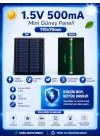 1.5V 500mA 110x70mm Güneş Paneli - Solar Panel
