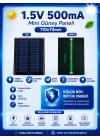 1.5V 500mA 110x70mm Güneş Paneli - Solar Panel