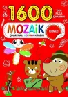 1600 Mozaik Çıkartmalı Boyama Kitabım Kırmızı