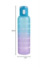 161407-843 Askılı Desenli Opak Desenli Matara 750 ml