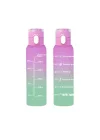 161407-844 Askılı Desenli Opak Desenli Matara 750 ml