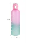 161407-844 Askılı Desenli Opak Desenli Matara 750 ml