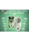 16A-3500W Çift Usbli Tekli Akim Korumali Priz (79 X 155 Mm)