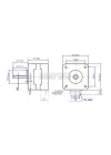 17HS3401 Nema 17 Step Motor