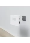 2 Adet Beril İki Yönlü Sensörlü Şarjlı LED Aplik, 5W 2700K Sıcak Işık, DC 5V, 110° Hareket Algılama, 3-5m Sensör Mesafesi, 20 Saat Sabit Işık Süresi, Otomatik/Manuel Modlu – ABS Gövde