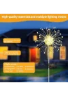 2 adet solar priz, bahçe lambası, 150 LED, dış mekan için, 8 mod, güneş enerjili lambalar, hava koşullarına dayanıklı, havai fişek, karahindiba, solar lamba, dış mekan, bahçe, yol, çim