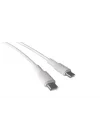 2 Adet x 180cm (6ft) Type C-C Kablo Seti, Kaymaz Tutamaç, 60Watt PD Hızlı Şarj, iPhone 15/16/17 ve Android İçin, Beyaz, Coral (2 Ad x 1.8Mt Beyaz)