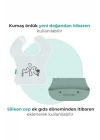 2-in-1 Katlanır Mama Önlüğü / Powder Green