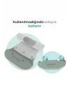 2-in-1 Katlanır Mama Önlüğü / Powder Green