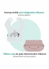 2-in-1 Katlanır Mama Önlüğü / Powder Pink
