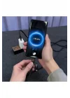 2 in 2 USB-A, Type-C to Type-C, Lighting ile Uyumlu Boyun Askılı Turbo Şarj ve Data Kablosu Lacivert 1.5m MT2515L