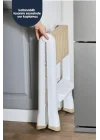 2 Katlı Katlanır Merdiven Tabure, Kaydırmaz Tabanlı, 200 kg Kapasiteli (KREM)