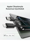 2li Örgülü USB-A - Lightning Kablo, 1,5 m, Yumuşak, Esnek ve Hızlı Şarj Kablosu, iPhone 14 ve Önceki Modeller, 9. Nesil iPad ve AirPods ile Uyumlu, Siyah