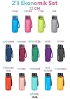 2li Tritan Matara Seti 650 ml 14 Farklı Renk Seçeneği FiftyFifty