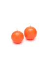 2li Turuncu Top Mum Seti (7 cm-8 cm)