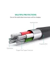 2.0 A USB-A & Mini-USB, Şarj ve Data Kablosu, 1.5 Metre, Siyah