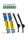 2012-2019 5 Kapılı Hatchback Renault Clio Supermute Muz Silecek Blade 2’li Set, 650 mm ve 350 mm Boyut